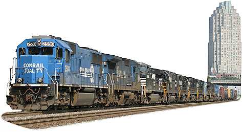 NS 2580, Train 349, Boylan, NC,  BLET Engineer RI Harris, July 2003