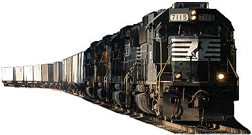 NS 7115, Train 214, Green, VA, BLET Engineer MO Cook, October 2003