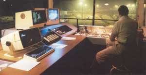 Yardmaster's desk & console 1980's. Click for a larger view & use your back button to return to this page.